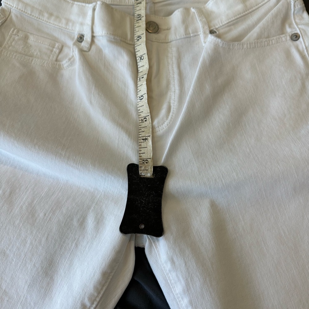 LOFT white denim jeans new with tags - Picture 9 of 10